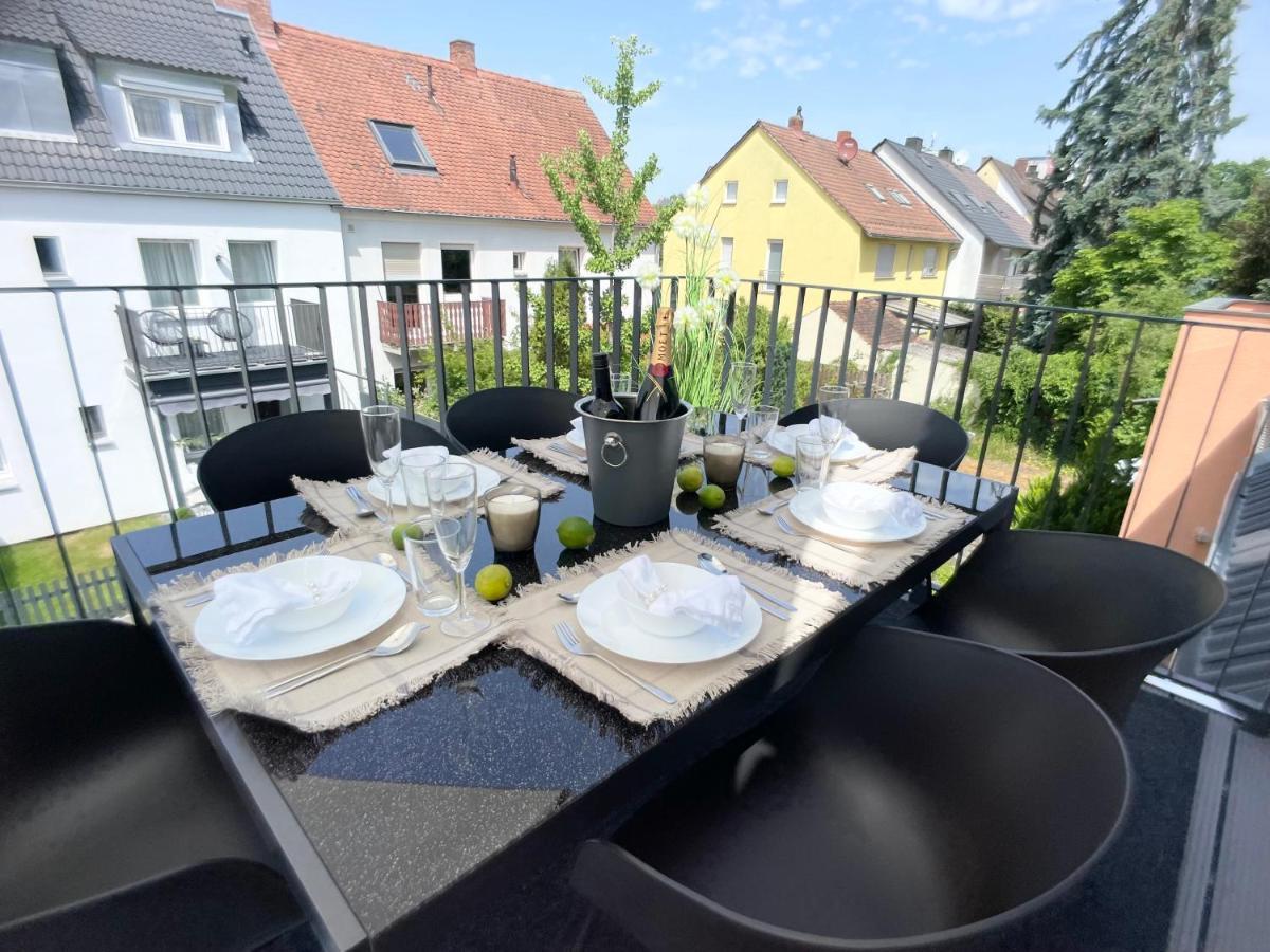 M-Style 04 Apartment Mit Balkon Und Gasgrill, 24H Self-Check-In, Free Parking, Netflix Nuremberg Extérieur photo